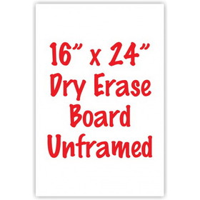 NEOPlex WNW-1624 16" X 24" Unframed Dry Erase Board