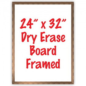 NEOPlex WNW-2432-F 24" X 32" Framed Dry Erase Board