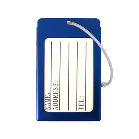 Muka Luggage Tags Aluminum Business Card Holder Travel ID Bag Tag