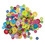 Aspire 1500 PCS Resin Buttons for Crafts, Mixed Color and Size, Kids Handmade Painting Scrapbooking