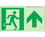 NMC 4.5" X 8.5" Safety Identification Sign, Forward Arrow Flex, Price/each