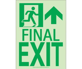 NMC 3SN-R Final Exit Sign