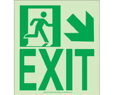 NMC 6SN-DR Exit Sign
