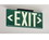 NMC Safety Identification Sign, Exit Eco Pm100 Green Single Sided, Price/each