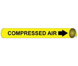 NMC 4023 Compressed Air Precoiled/Strap-On Pipe Marker