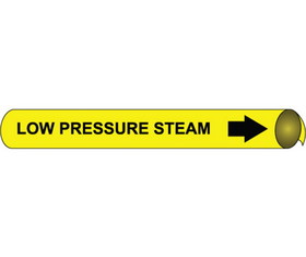 NMC 4069 Low Pressure Steam Precoiled/Strap-On Pipe Marker