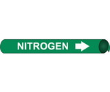 NMC 4074 Nitrogen Precoiled/Strap-On Pipe Marker