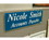 NMC APH1 Small Partition Sign Holder, ACRYLIC .098, 2.5" x 8.5", Price/each