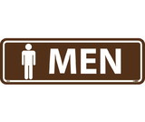 NMC AS37 Men Architectural Sign, ACRYLIC .118, 3.5