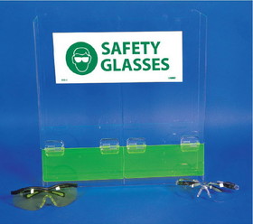 NMC ASG-3 Double Safety Glasses Dispenser, ACRYLIC, 16" x 15.75"