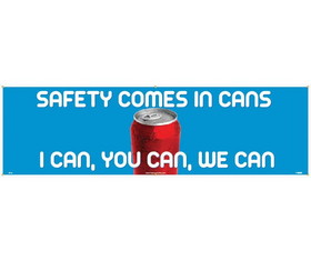 NMC BT44 Safety Comes In Cans. I Can, You Can, We Can Banner