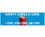 NMC 36" X 60" Vinyl Safety Identification Banner, Safety Comes In Cans I Can You Can We, Price/each