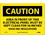 NMC 7" X 10" Vinyl Safety Identification Sign, Area In Front Of This Electri- Cal Panel, Price/each