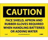 NMC C154 Caution Ppe Safety Sign