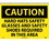 NMC 14" X 20" Vinyl Safety Identification Sign, Hard Hats, Safety Glasses And Safety Sho, Price/each