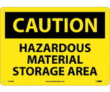 NMC C310 Caution Hazardous Material Storage Area Sign