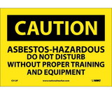 NMC C312 Asbestos Hazardous Do Not Distu Sign