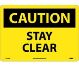NMC C353 Caution Stay Clear Sign