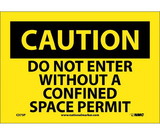 NMC C373 Caution Do Not Enter Sign
