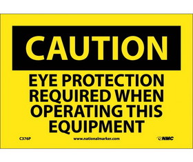 NMC C376 Caution Multi Protection Safety Sign