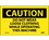 NMC C381LBL Do Not Wear Loose Clothing While&Hellip; Label, Adhesive Backed Vinyl, 3" x 5", Price/5/ package