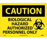 NMC C421 Biological Hazard Authorized.. Sign