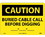 NMC 10" X 14" Vinyl Safety Identification Sign, Buried Cable Call Before.., Price/each