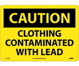 NMC C437 Clothing Contaminated With Lead Sign
