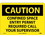 NMC 10" X 14" Vinyl Safety Identification Sign, Confined Space Entry Permit.., Price/each