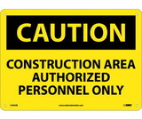 NMC C445 Caution Construction Area Sign
