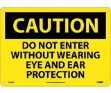 NMC C456 Do Not Enter Without Wearing.. Sign