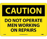 NMC C458 Do Not Operate Men Working.. Sign