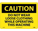 NMC C467 Caution Do Not Wear Gloves Sign