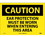 NMC 10" X 14" Vinyl Safety Identification Sign, Ear Protection Must Be Worn.., Price/each