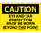 NMC 10" X 14" Vinyl Safety Identification Sign, Eye And Ear Protection Must.., Price/each