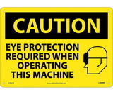 NMC C486 Caution Eye Protection Required Sign