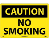 NMC C49LF Large Format Caution No Smoking Sign