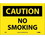 NMC 7" X 10" Vinyl Safety Identification Sign, No Smoking, Price/each