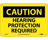 NMC C513 Caution Hearing Protection Required Sign