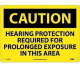 NMC C517 Caution Hearing Protection Required Sign