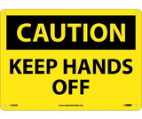 NMC C538 Keep Hands Off Sign
