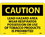 NMC 10" X 14" Vinyl Safety Identification Sign, Lead Hazard Area Wear Res.., Price/each