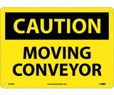 NMC C559 Caution Moving Conveyor Sign