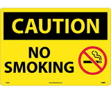 NMC C564LF Large Format Caution No Smoking Sign