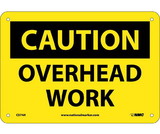 NMC C574 Caution Overhead Work Sign