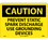 NMC 10" X 14" Vinyl Safety Identification Sign, Prevent Static Spark Dischar.., Price/each