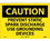 NMC 10" X 14" Vinyl Safety Identification Sign, Prevent Static Spark Dischar.., Price/each