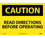 NMC C594 Read Directions Before Oper.. Sign