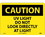 NMC 10" X 14" Vinyl Safety Identification Sign, Uv Light Do Not Look Direct.., Price/each