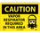 NMC 10" X 14" Vinyl Safety Identification Sign, Vapor Respirator Required In.., Price/each